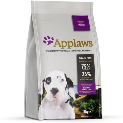 Applaws Karma dla szczeniąt dużych ras z kurczakiem - 15kg Applaws Karma dla szczeniąt dużych ras z kurczakiem - 15kg