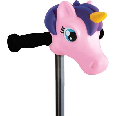 Tête de Licorne Scootaheadz - Rose et Violet - Accessoires pour Trottinette - Publicité Tête de Licorne Scootaheadz - Rose et Violet - Accessoires pour Trottinette - Publicité