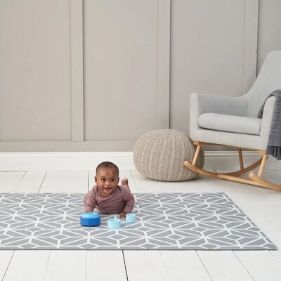 Tutti Bambini Puzzle Playmat - 24 Tile Pieces - Grey Tutti Bambini Puzzle Playmat - 24 Tile Pieces - Grey