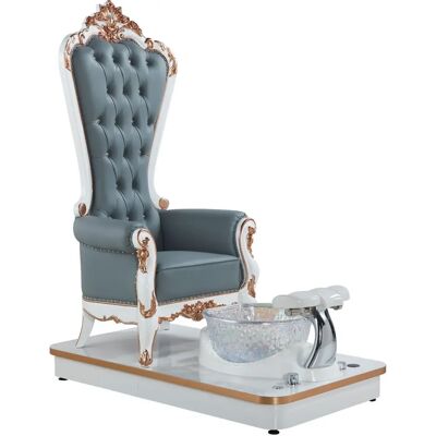 Monarch Spa Pedicure Queen Throne Chair - Pink & Grey Variants Monarch Spa Pedicure Queen Throne Chair - Pink & Grey Variants