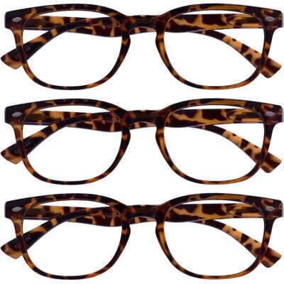 Lunettes de lecture marron UV Reader - Unisexe - +3.00 Dioptries Lunettes de lecture marron UV Reader - Unisexe - +3.00 Dioptries