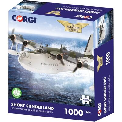 Kidicraft Short Sunderland & Corgi Puzzle - 1000 Pieces Kidicraft Short Sunderland & Corgi Puzzle - 1000 Pieces