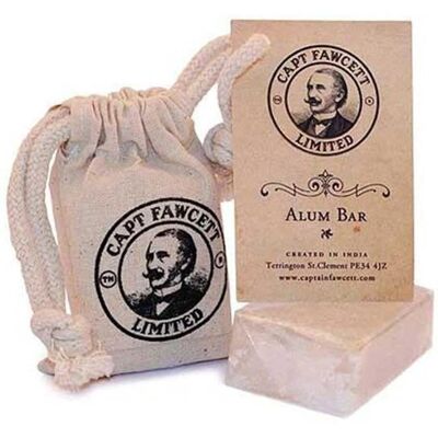 Captain Fawcett - Alum Bar - Shaving Captain Fawcett - Alum Bar - Shaving