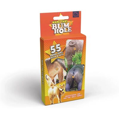 Bubblegum Stuff - Name That Bumhole - Unisex - Orange - Party Game Bubblegum Stuff - Name That Bumhole - Unisex - Orange - Party Game