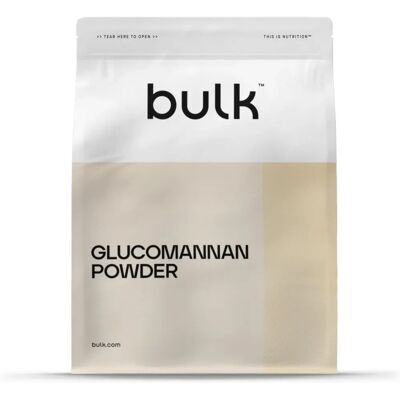Bulk Powders Glucomannan Powder - Konjac - 500 g - Powder Bulk Powders Glucomannan Powder - Konjac - 500 g - Powder