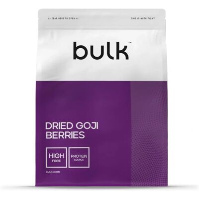 Baies de Goji de BULK POWDERS - 500 g - Cru et Naturel - Publicité Baies de Goji de BULK POWDERS - 500 g - Cru et Naturel - Publicité