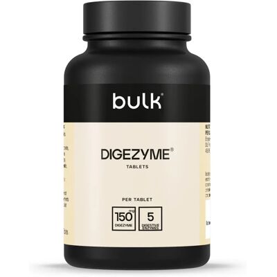 Bulk Dige Zyme 150mg Vegan Enzymes Supplement - Dietary Supplement Tablets Bulk Dige Zyme 150mg Vegan Enzymes Supplement - Dietary Supplement Tablets