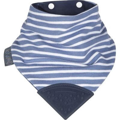 Cheeky Chompers Preppy Stripes Teething Bib - Baby Bib Cheeky Chompers Preppy Stripes Teething Bib - Baby Bib