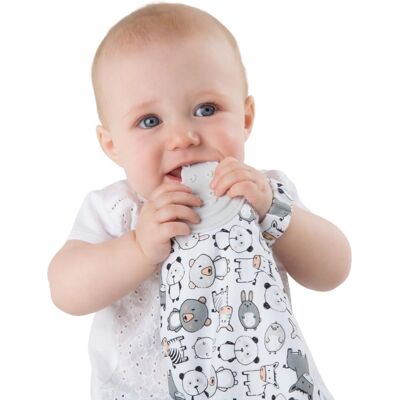 Cheeky Chompers Baby Comforter - Teething & Sensory Cheeky Chompers Baby Comforter - Teething & Sensory