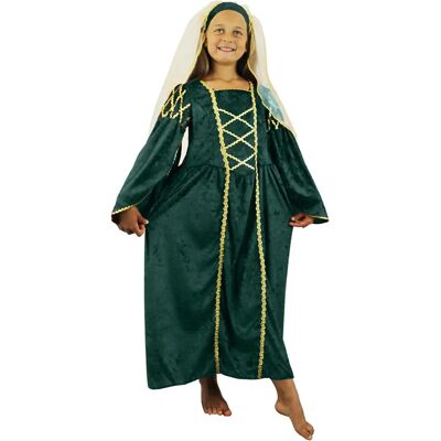 I Love Fancy Dress - Green Tudor Princess Dress - Costume I Love Fancy Dress - Green Tudor Princess Dress - Costume