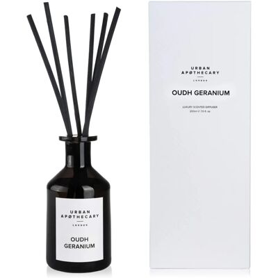 Urban Apothecary Oudh Geranium - Luksus Diffuser - 200ml Urban Apothecary Oudh Geranium - Luksus Diffuser - 200ml