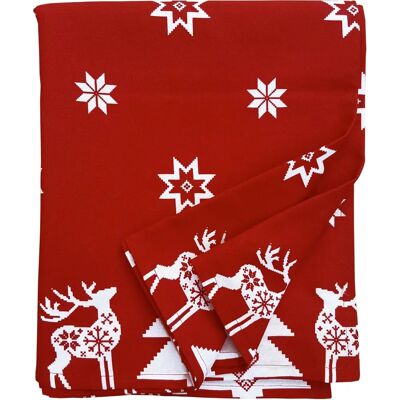 Ragged Rose Tessa Christmas Tablecloth - Tablecloth Ragged Rose Tessa Christmas Tablecloth - Tablecloth