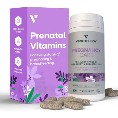 Vegetology Cura della Gravidanza 60 compresse - Vitamine e Integratori Vegetology Cura della Gravidanza 60 compresse - Vitamine e Integratori