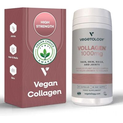 Vegetology Vollagen - Rostlinný komplex kolagenu - 60 tobolek Vegetology Vollagen - Rostlinný komplex kolagenu - 60 tobolek