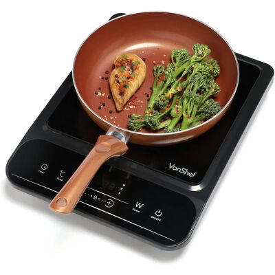 Vonshef - Single Induction Hob 2000W - 60-240°C Vonshef - Single Induction Hob 2000W - 60-240°C