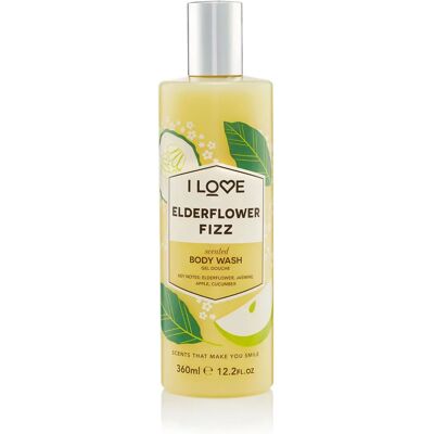I LOVE Elderflower Fizz - Duschgel - 360 ml I LOVE Elderflower Fizz - Duschgel - 360 ml