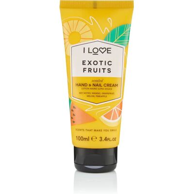 I Love Exotic Fruit Handcreme - Tropischer Duft - Hand- & Nagelpflege I Love Exotic Fruit Handcreme - Tropischer Duft - Hand- & Nagelpflege