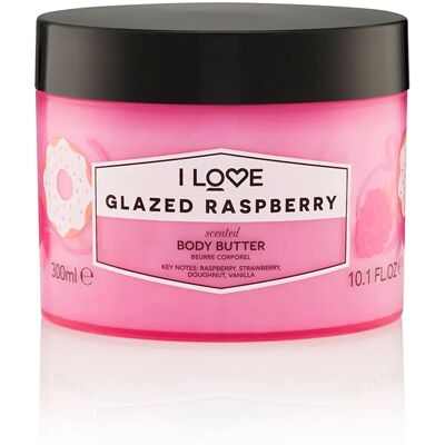 I Love... Glazed Raspberry Body Butter - 300ml - Publicité I Love... Glazed Raspberry Body Butter - 300ml - Publicité