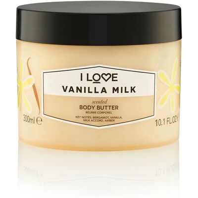 I Love... Burro Corpo al Latte di Vaniglia 300 ml - Burro corpo I Love... Burro Corpo al Latte di Vaniglia 300 ml - Burro corpo