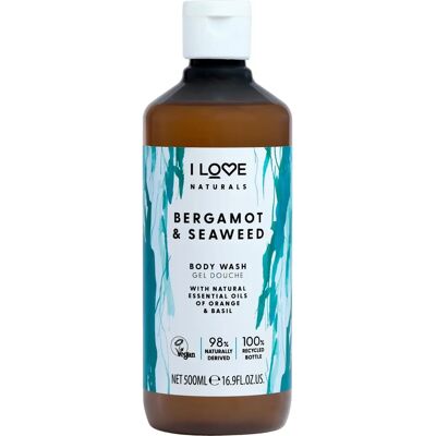 I Love... Naturals Collection Veganes Limette Ingwer & Kardamom Duschgel - 500 ml I Love... Naturals Collection Veganes Limette Ingwer & Kardamom Duschgel - 500 ml