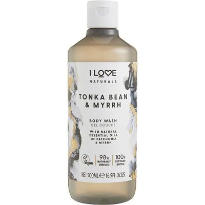 I Love Gel Douche - Collection Naturals - Hydratant - Tonka & Myrrhe I Love Gel Douche - Collection Naturals - Hydratant - Tonka & Myrrhe