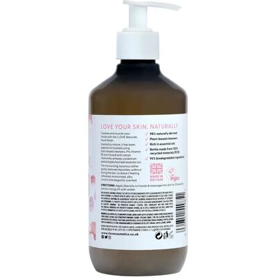 I Love Cosmetics Rose und Argan Handseife - Natürliche Öle - Flüssigseife I Love Cosmetics Rose und Argan Handseife - Natürliche Öle - Flüssigseife