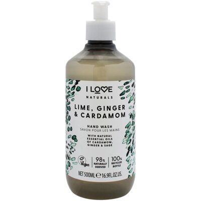 I Love Kosmetik Naturals Handseife - Limette-Ingwer-Kardamom - Handwäsche I Love Kosmetik Naturals Handseife - Limette-Ingwer-Kardamom - Handwäsche