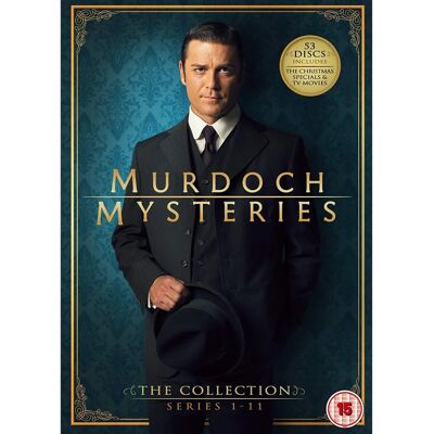 Yannick Bisson Murdoch Mysteries Serie 1-11 DVD-Box Yannick Bisson Murdoch Mysteries Serie 1-11 DVD-Box