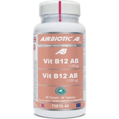 Airbiotic Vitamin B12 1000 Mcg - Supplement Airbiotic Vitamin B12 1000 Mcg - Supplement