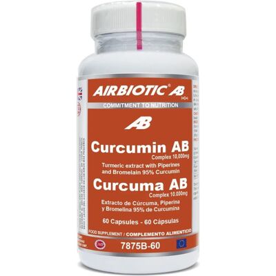 Airbiotic Curcumin AB Complex 60 Tablets - Dietary Supplement Airbiotic Curcumin AB Complex 60 Tablets - Dietary Supplement