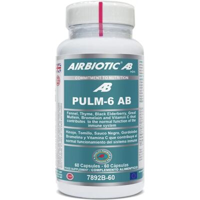 Airbiotic PULM-6 AB - Respiratory Support Dietary Supplement Airbiotic PULM-6 AB - Respiratory Support Dietary Supplement