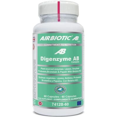 Airbiotic Digenzyme AB Complex - 60 capsules Airbiotic Digenzyme AB Complex - 60 capsules