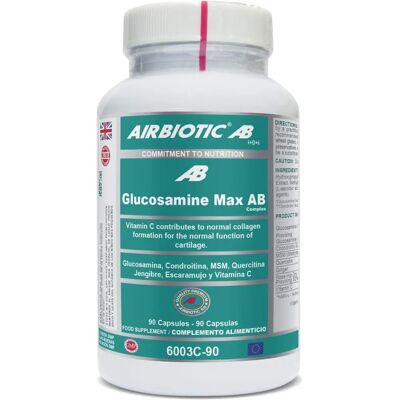 Airbiotic Glucosamine Max AB Komplex - Nahrungsergänzungsmittel Airbiotic Glucosamine Max AB Komplex - Nahrungsergänzungsmittel