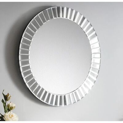 Julian Bowen Sonata Round Wall Mirror - Wall Mirror Julian Bowen Sonata Round Wall Mirror - Wall Mirror