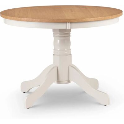 Julian Bowen - Davenport 106cm - Ivory Oak - Dining Table Julian Bowen - Davenport 106cm - Ivory Oak - Dining Table