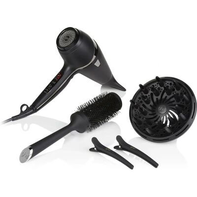 Musta Ghd Hiustenkuivaaja - Hiustyling Setti Diffuuserilla ja Suuttimilla Musta Ghd Hiustenkuivaaja - Hiustyling Setti Diffuuserilla ja Suuttimilla