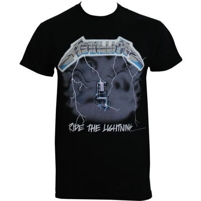 Metallica Ride The Lightning Fekete Póló - Heavy Metal Metallica Ride The Lightning Fekete Póló - Heavy Metal