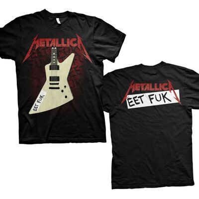 Metallica Eet Fuk Black T-Shirt - Unisex Metallica Eet Fuk Black T-Shirt - Unisex