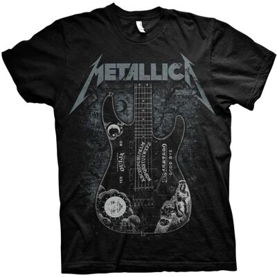 Metallica - Hammett Ouija Guitar - T-Shirt - Black - Large Metallica - Hammett Ouija Guitar - T-Shirt - Black - Large