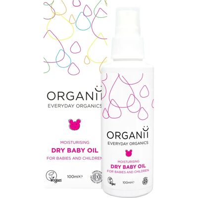 Organii Baby Oil - Moisturizing and Nourishing for Sensitive Skin Organii Baby Oil - Moisturizing and Nourishing for Sensitive Skin