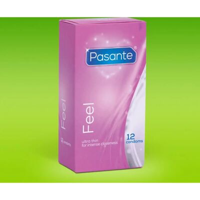 Pasante Feel Ultra-Dunne Condooms - 12 stuks Pasante Feel Ultra-Dunne Condooms - 12 stuks