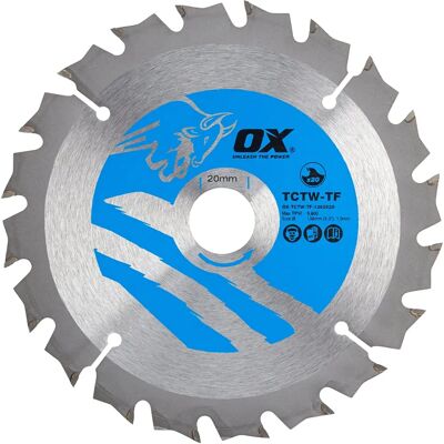 OX 136mm Modello 20T Lama Circolare a Fetta Stretta OX 136mm Modello 20T Lama Circolare a Fetta Stretta