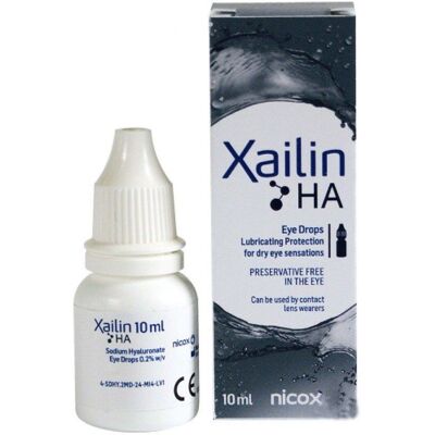 Xailin HA Eye Drops - 10ml - Eye Drops - Dry Eye Relief Xailin HA Eye Drops - 10ml - Eye Drops - Dry Eye Relief