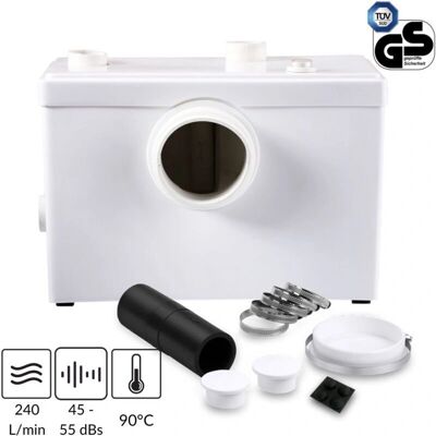GENERIC - 600W - 1 WC - doccia-lavabo - Trituratore sanitario GENERIC - 600W - 1 WC - doccia-lavabo - Trituratore sanitario