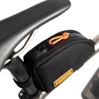 Restrap Bolsa de marco trasero superior - Negro 0.8 L - Bolsa de cuadro de bicicleta Restrap Bolsa de marco trasero superior - Negro 0.8 L - Bolsa de cuadro de bicicleta