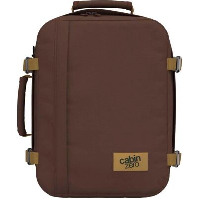 Cabin Zero Classic 28L Sac à dos de cabine (CZ08) - chocolat belge Cabin Zero Classic 28L Sac à dos de cabine (CZ08) - chocolat belge