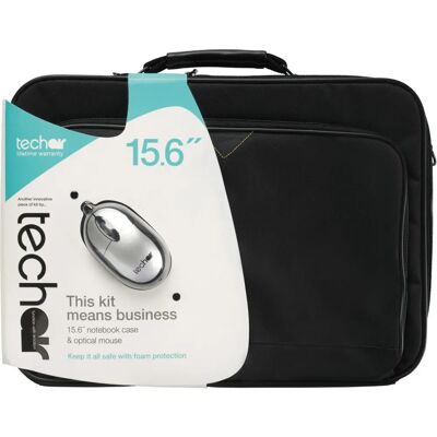 Maletín Techair Techair de 15.6" Negro con Ratón Maletín Techair Techair de 15.6" Negro con Ratón