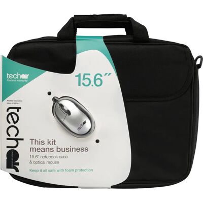 Techair Modèle TABX406RV2 Sac pour ordinateur portable - Noir - 15.6" - Publicité Techair Modèle TABX406RV2 Sac pour ordinateur portable - Noir - 15.6" - Publicité