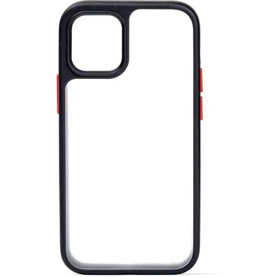 Techair iPhone 13 6,1-Zoll Stoßfeste Hülle - Schwarz, Transparent Techair iPhone 13 6,1-Zoll Stoßfeste Hülle - Schwarz, Transparent