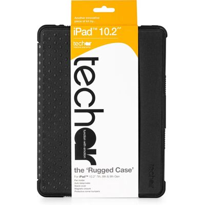 Techair Classic Essential - Rugged Flip Cover for iPad 10.2" - Protects and Stands Techair Classic Essential - Rugged Flip Cover for iPad 10.2" - Protects and Stands